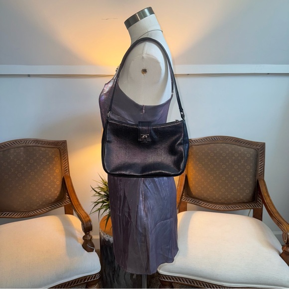 LE LIS Iridescent Purple Mini Dress Fairy Vibes - Picture 4 of 7